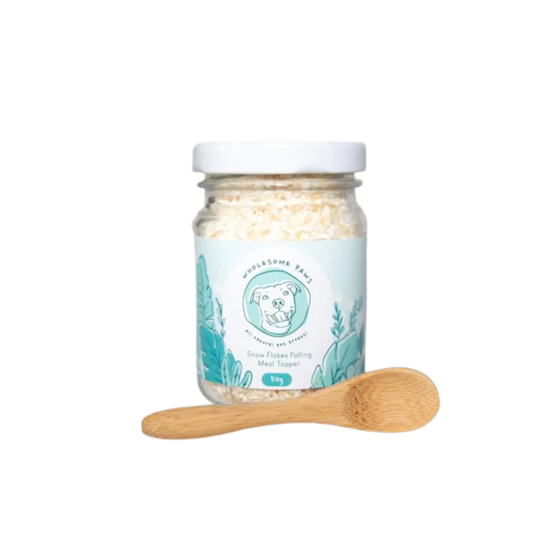 Snow Flakes Falling Meal Topper