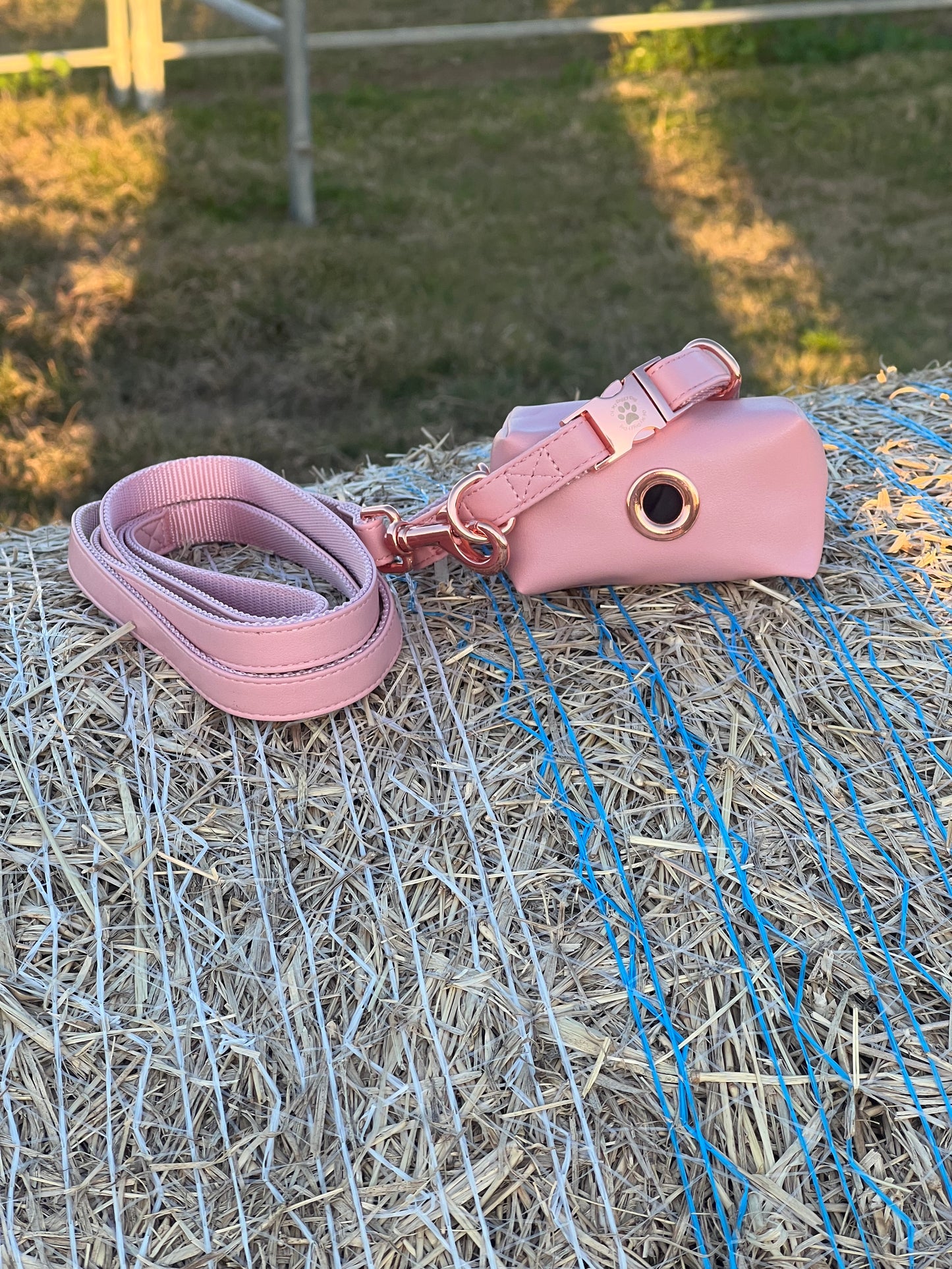 Luxury Vegan Leather Bundle - Dusty Pink - 3pce set