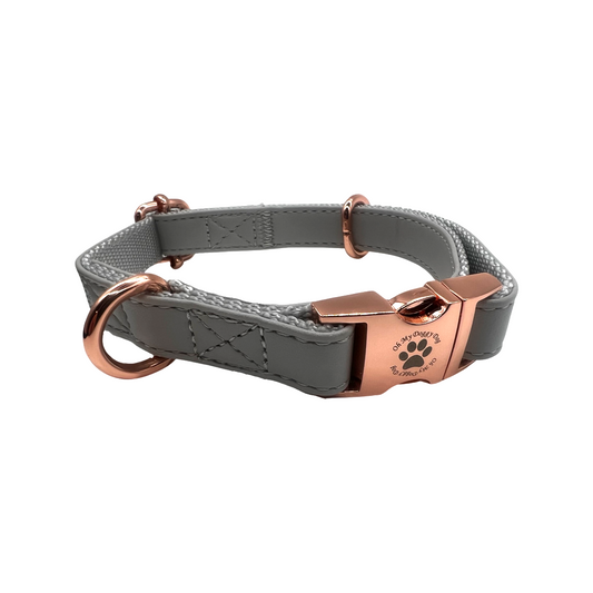 Luxury Vegan Leather Bundle - Soft Grey - 3pce set